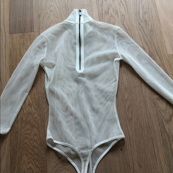 White long sleeve bodysuit - Picture 2 of 2